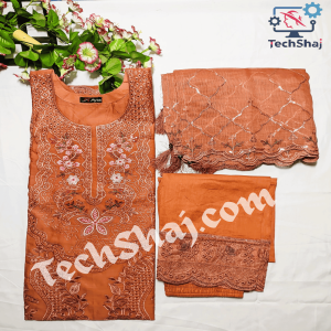 Hand Embroidered Premium Cotton Set